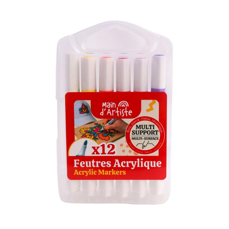 FEUTRE ACRYLIQUE X12