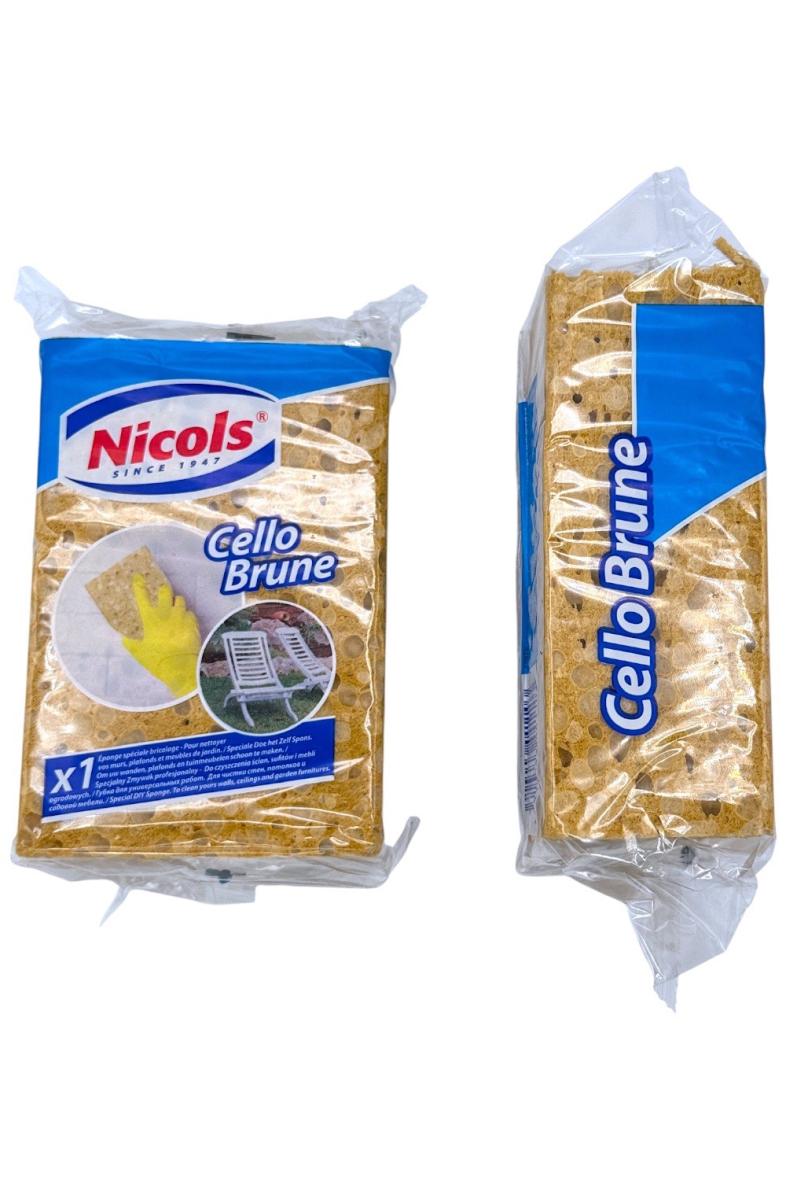 NICOLS EPONGE BRUNE