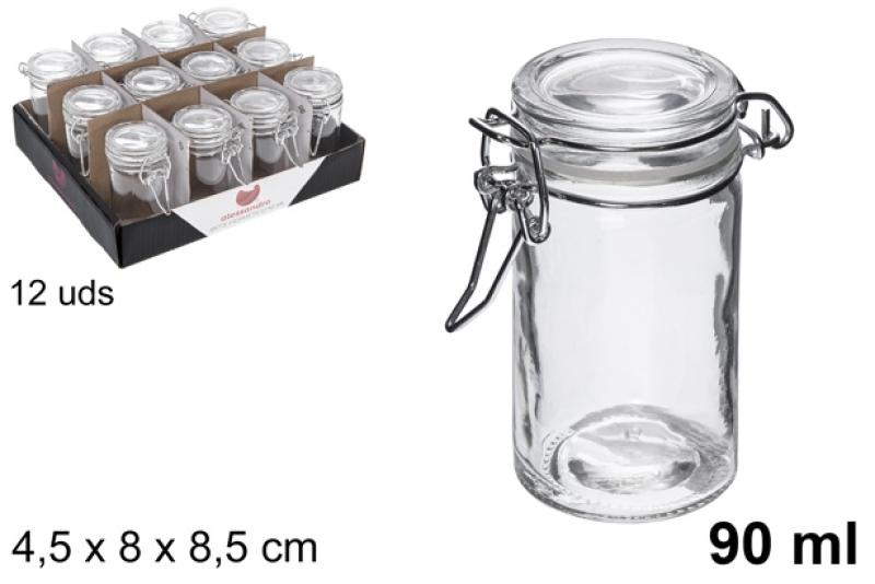 POT EN VERRE HERMETIQUE 90ML