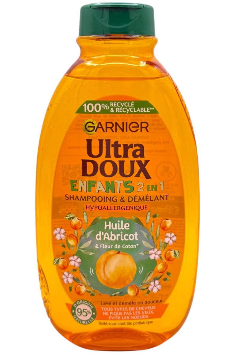 ULTRA DOUX SHAMPOING 400ML Enfant 2en1 Huile d'Abricot