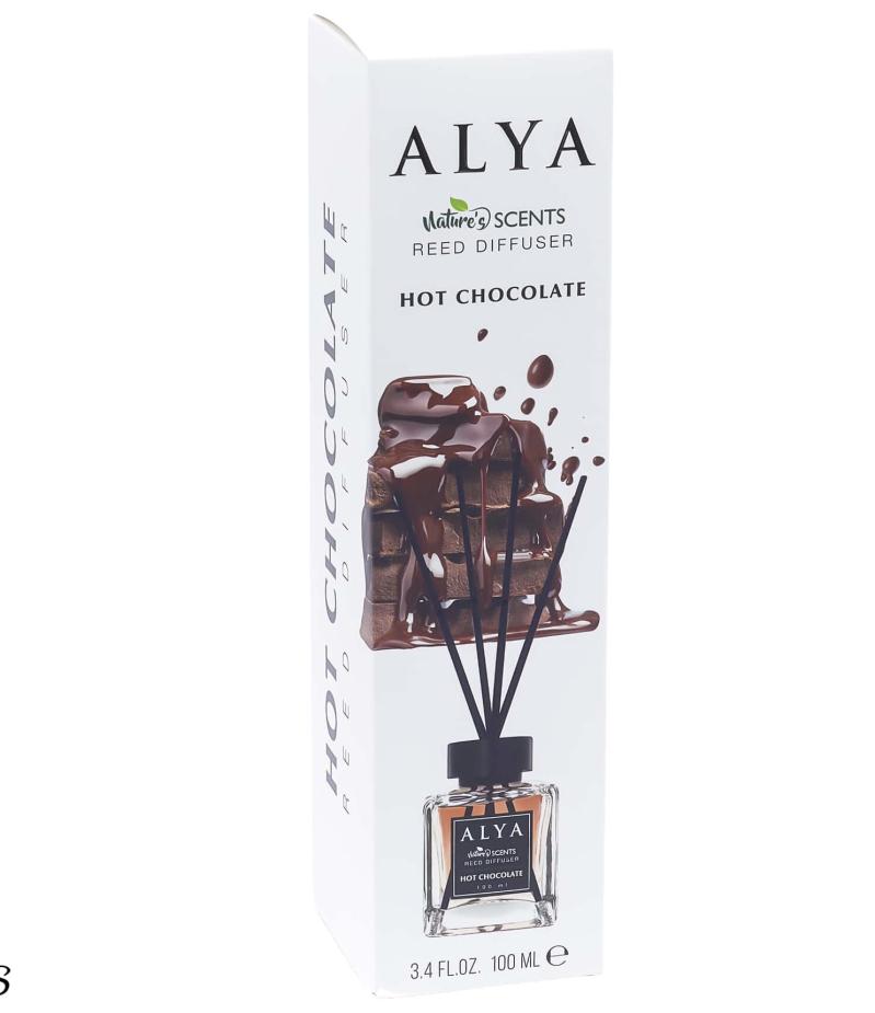 ALYA BATON PARFUMÉ MIKADO 100ML Chocolat Chaud
