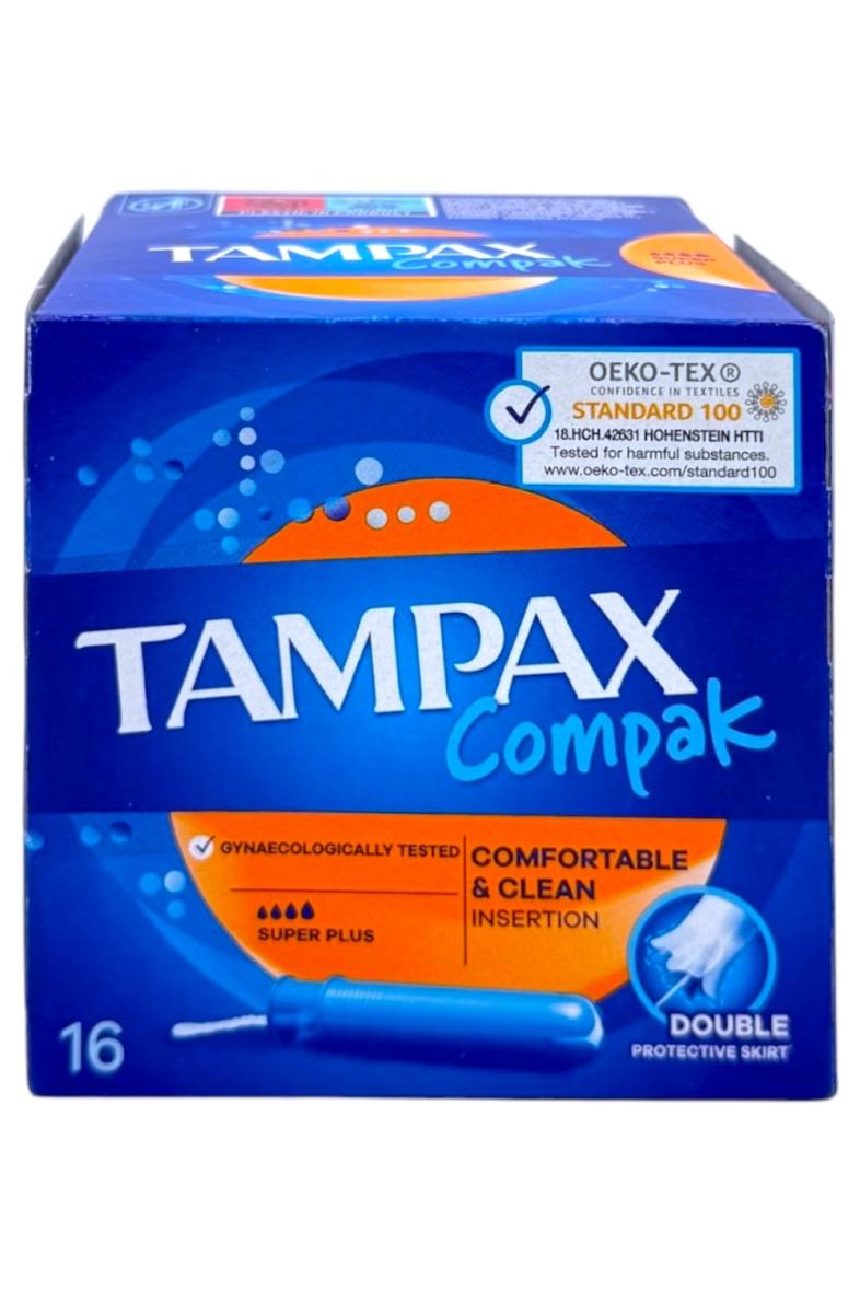 TAMPAX Compak tampon hygienique 16pcs Super Plus ***