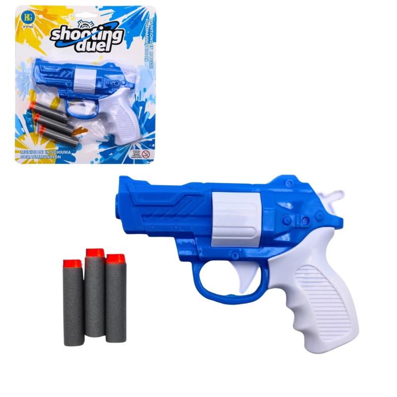 PISTOLET FLECHE MOUSSE 16CM