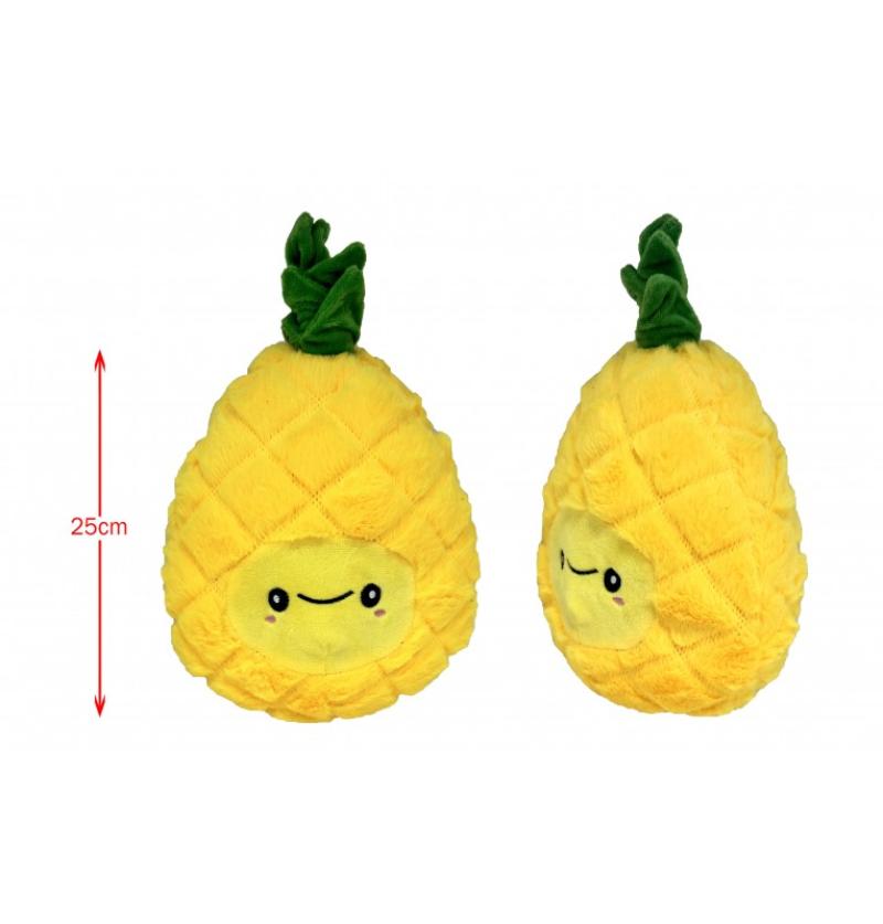 PELUCHE ANANAS VISAGE H25CM