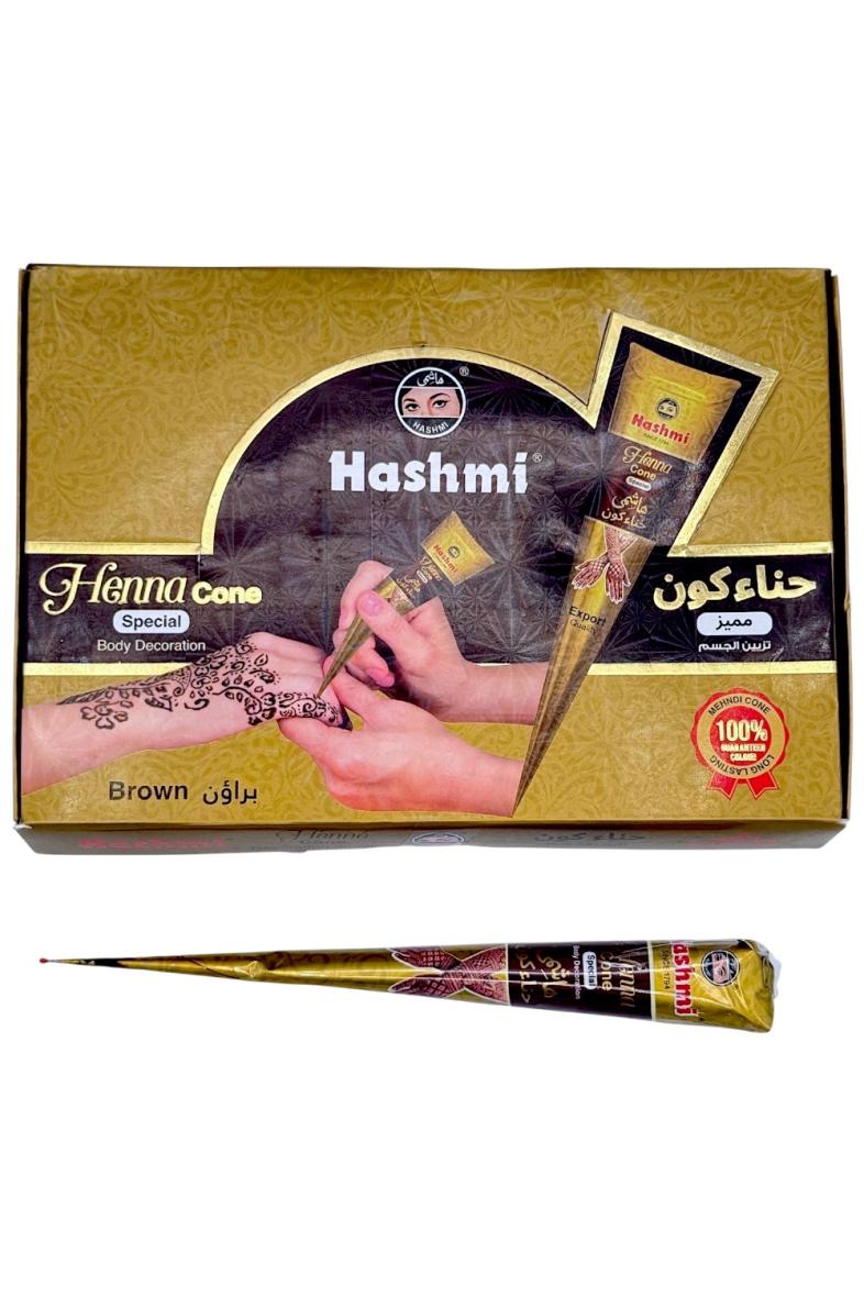 HENNE CONE COULEUR MARRON