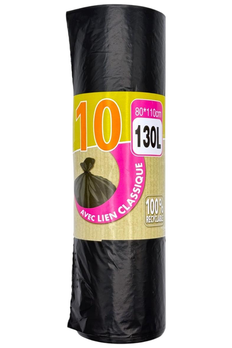 SAC POUBELLE 130L X10PCS