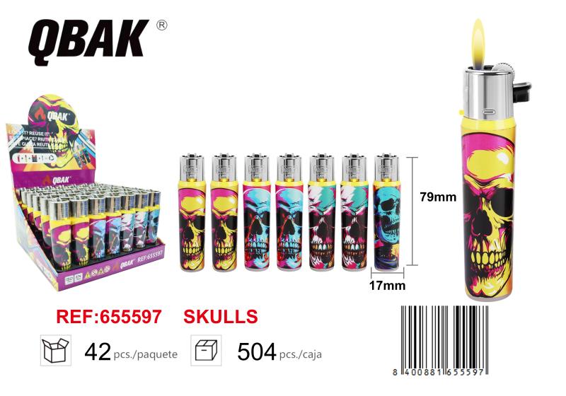 BRIQUET CYLINDRIQUE SKULL QB