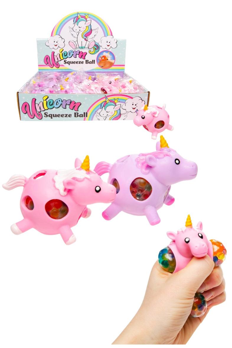 SQUISHY ANTISTRESS BALLE LICORNE 8.5CM
