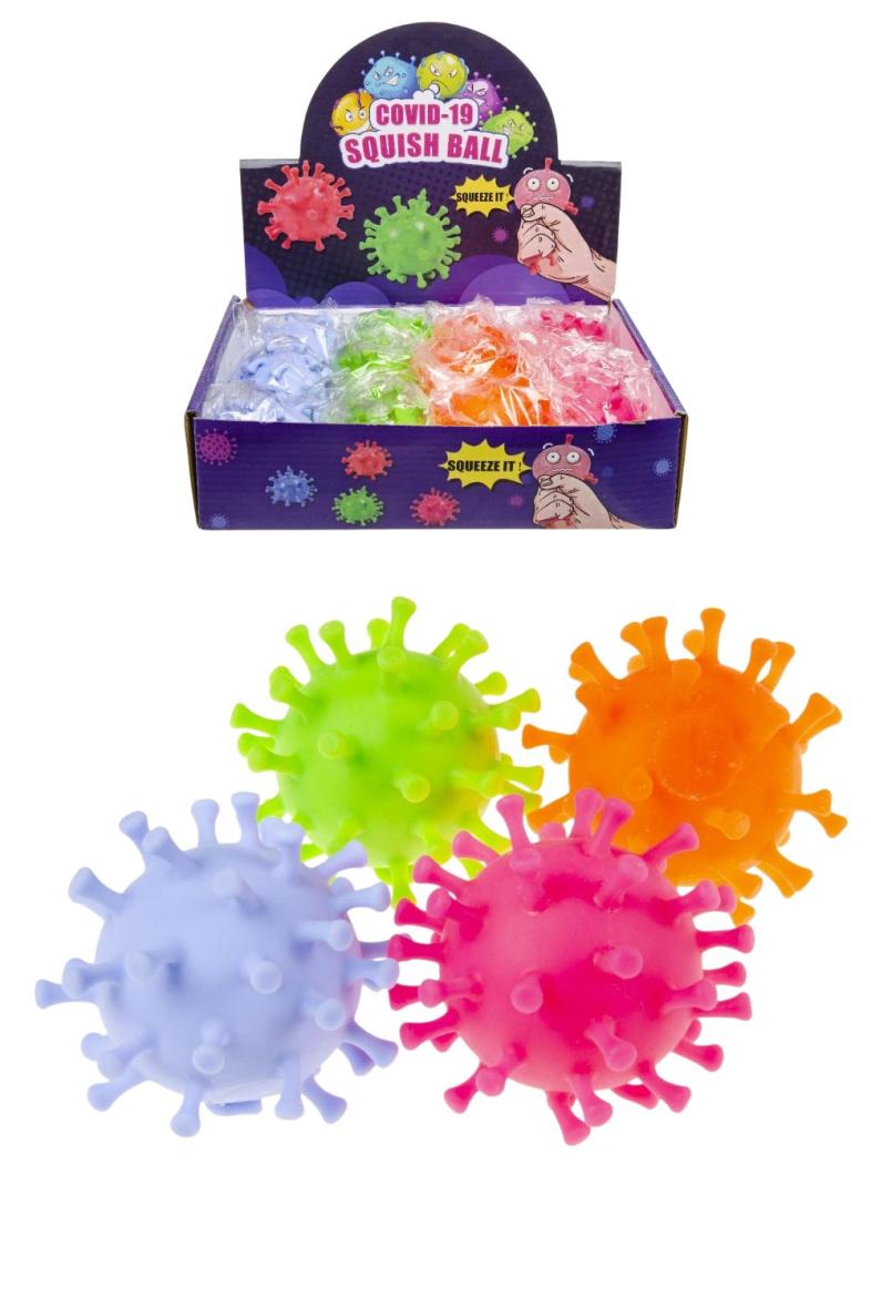 SQUISHY ANTISTRESS VIRUS 8CM