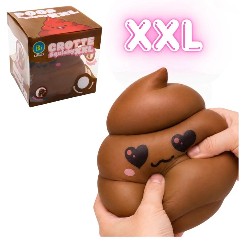ARRIVAGE EN COURS SQUISHY ANTISTRESS XXL CROTTE 13CM