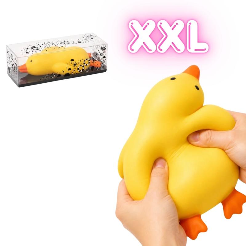 ARRIVAGE EN COURS SQUISHY ANTISTRESS XXL CANARD 35CM