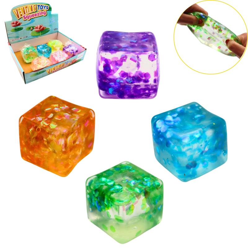 ARRIVAGE EN COURS SQUISHY ANTISTRESS CUBE 5CM