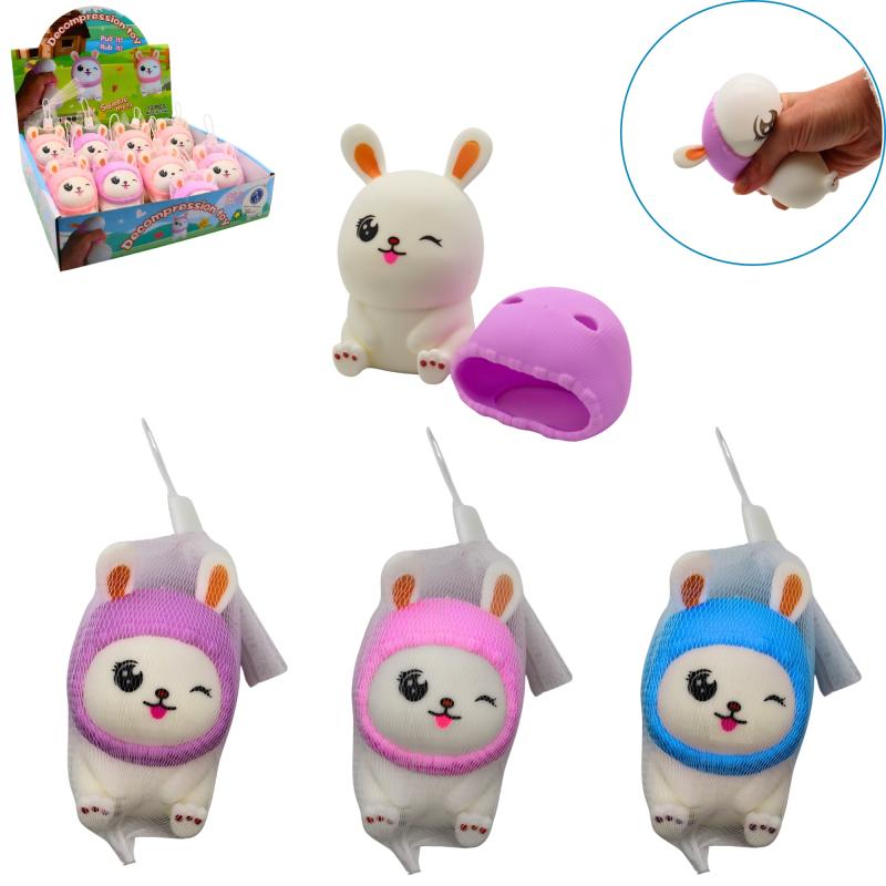 ARRIVAGE EN COURS SQUISHY ANTISTRESS KAWAII LAPIN 10CM