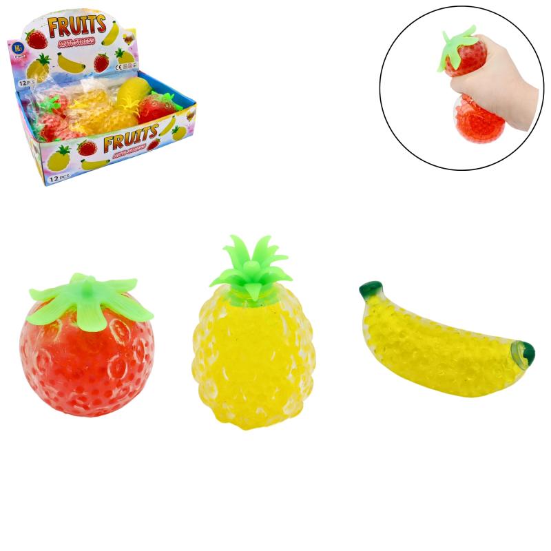 ARRIVAGE EN COURS SQUISHY ANTISTRESS FRUIT 8-11CM