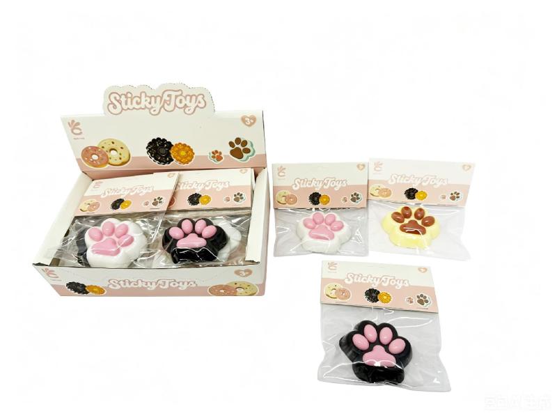 ARRIVAGE EN COURS SQUISHY ANTISTRESS PATTE DE CHAT 7.5CM