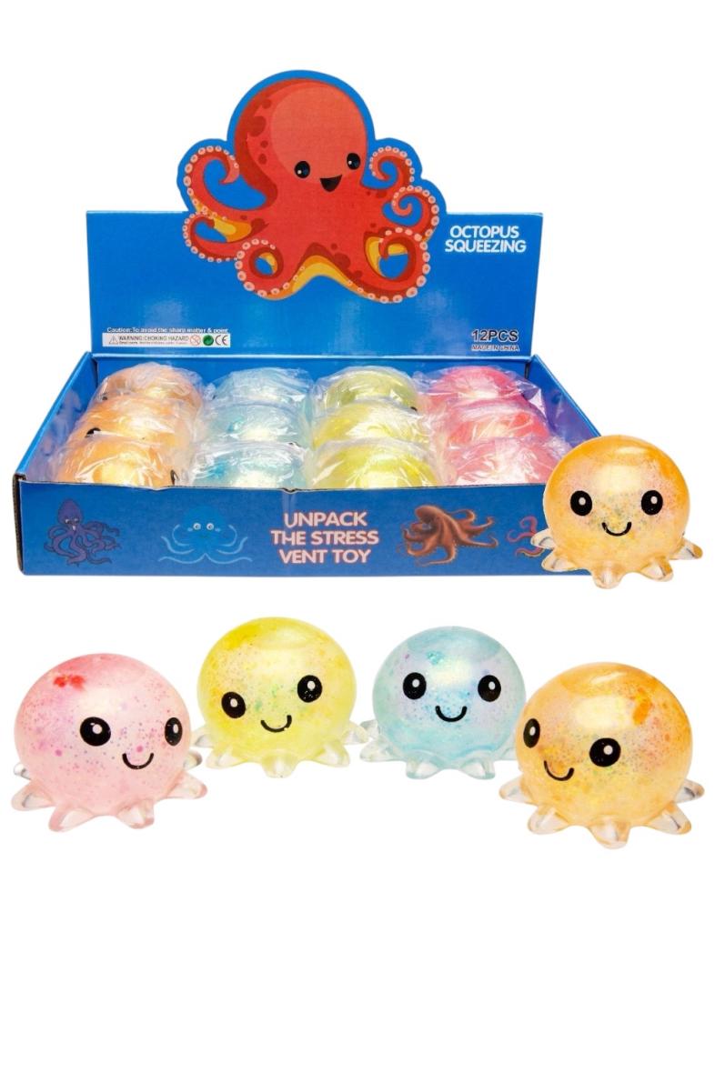 ARRIVAGE EN COURS SQUISHY ANTISTRESS POULPE 8CM