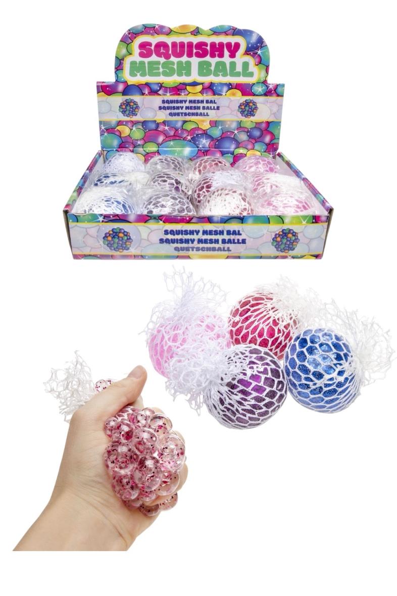 ARRIVAGE EN COURS SQUISHY ANTISTRESS BALLE CERVELLE PAILLETTE 6.5CM