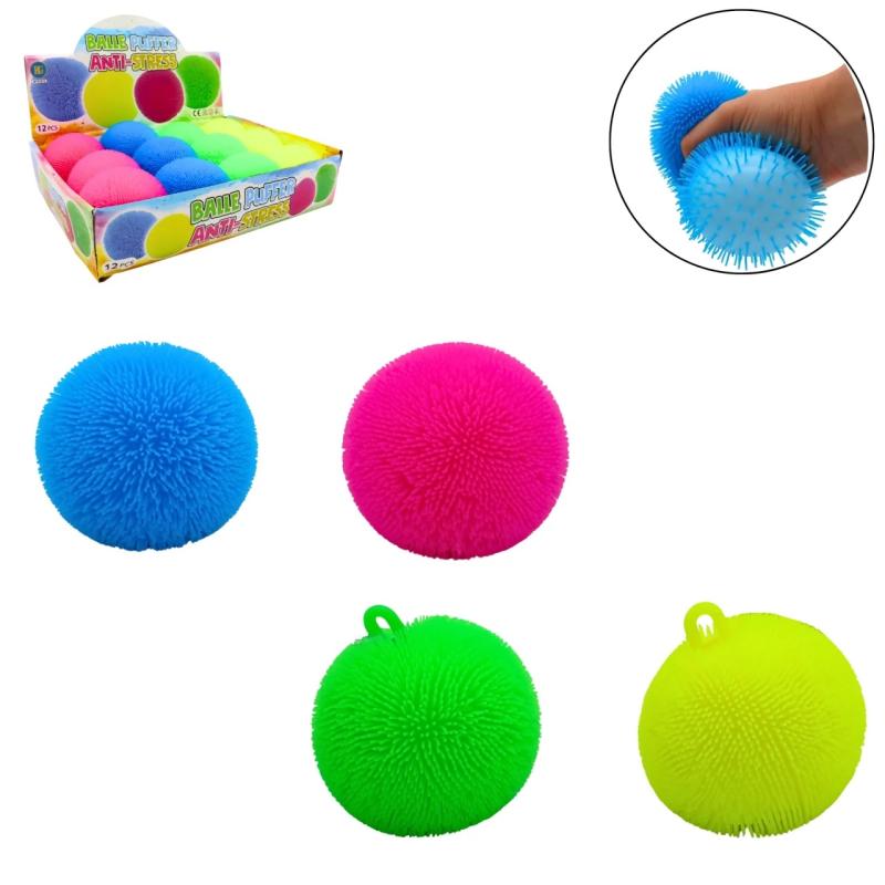 SQUISHY BALLE ANTISTRESS PUFFER 9CM
