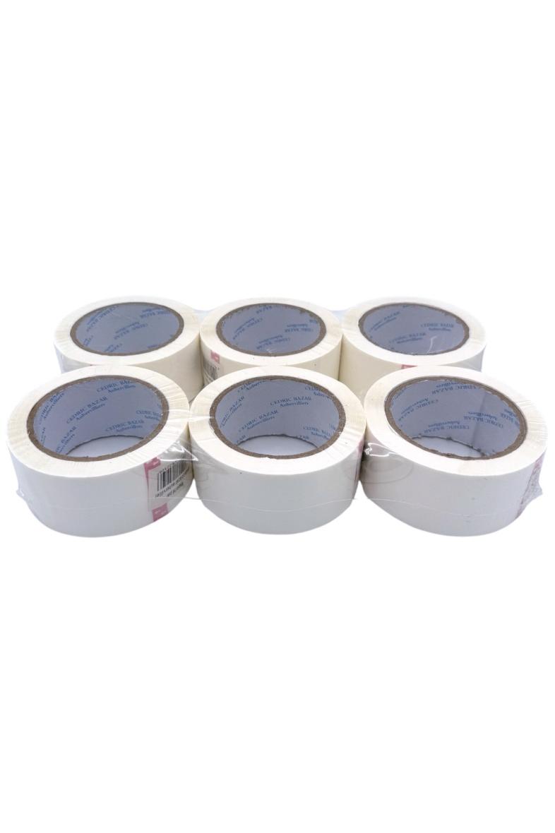 RUBAN ADHESIF BLANC 48MMX100