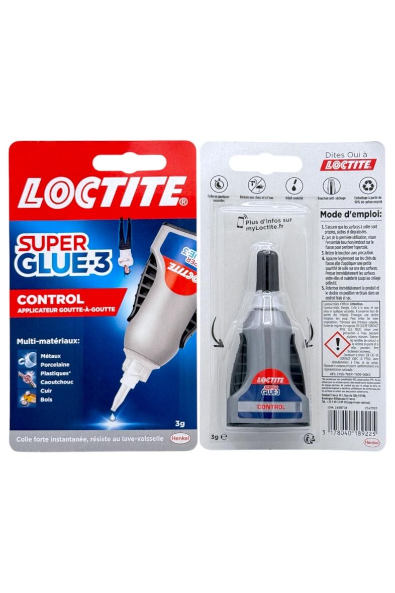 COLLE LOCTITE SUPER GLUE 3 CONTROL 3G