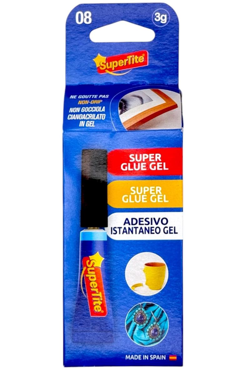 SUPERTITE COLLE INSTANTANEE GEL SUPER GLUE 3G