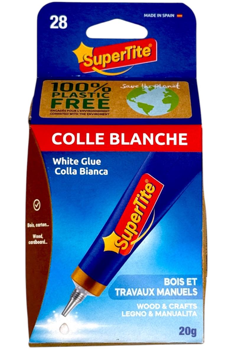 SUPERTITE COLLE BLANCHE 20G POUR BOIS