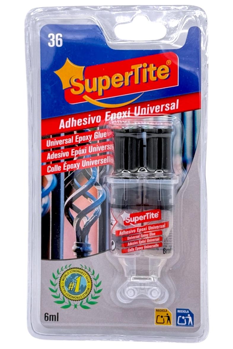 SUPERTITE SERINGUE COLLE EPOXY 6ML