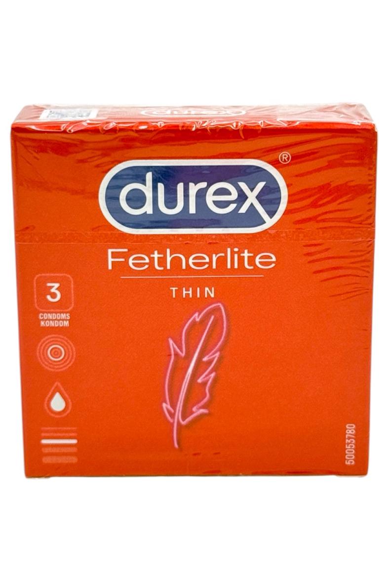 DUREX PRESERVATIF 3PCS Fetherlite
