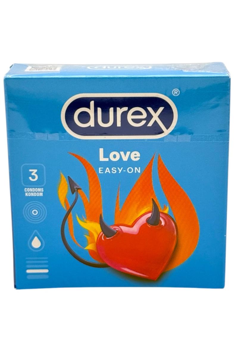 DUREX PRESERVATIF 3PCS Love
