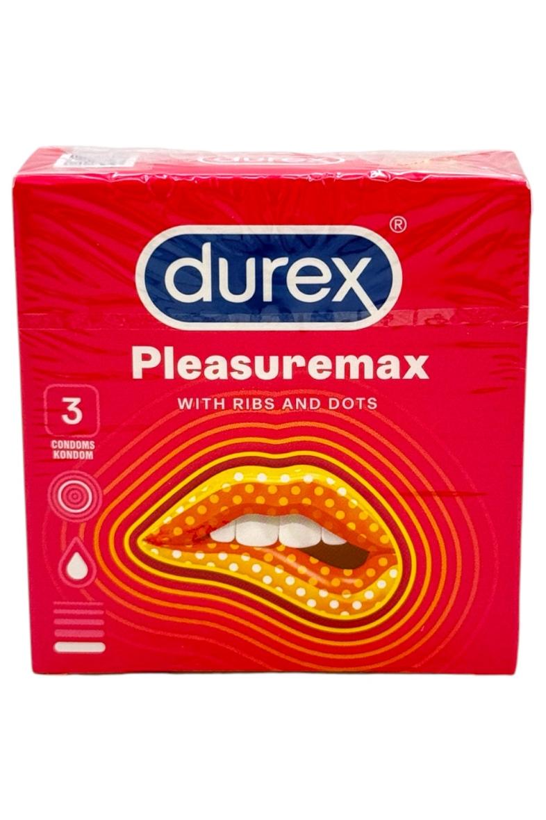 DUREX PRESERVATIF 3PCS Pleasuremax