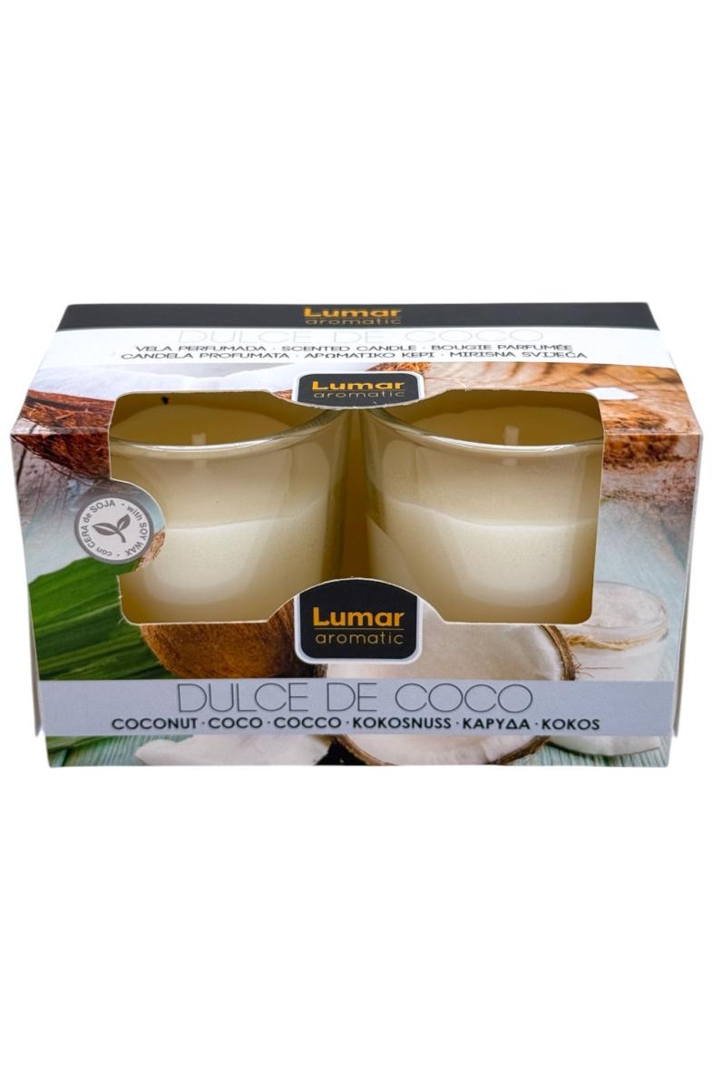 BOUGIE PARFUME POT VERRE 57GX2 COCO