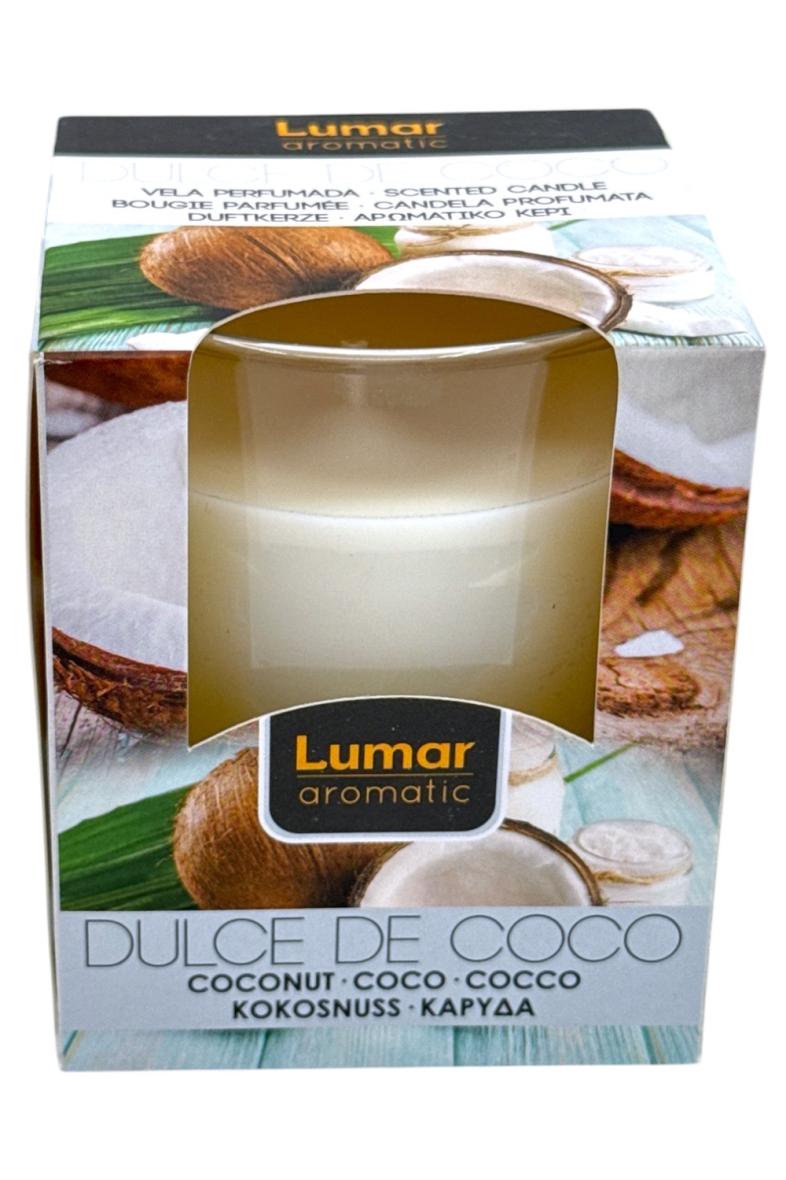 BOUGIE PARFUME POT VERRE COCO 125G