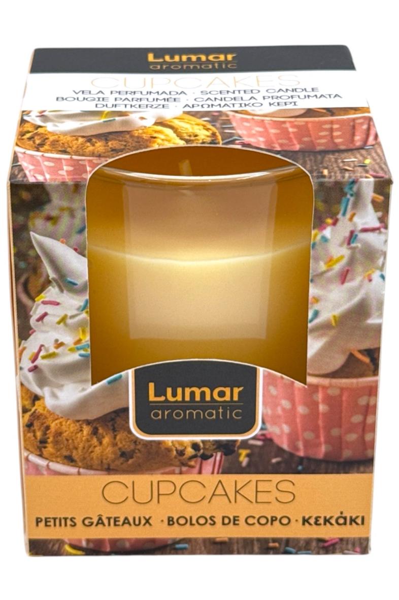 BOUGIE PARFUME POT VERRE CUPCAKES 125G