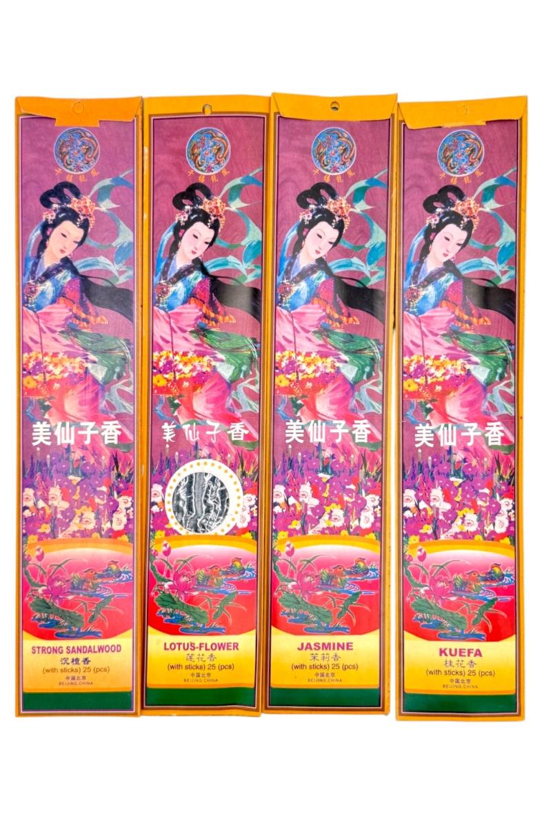 BATON ENCENS (x25pcs) PARFUM MIX