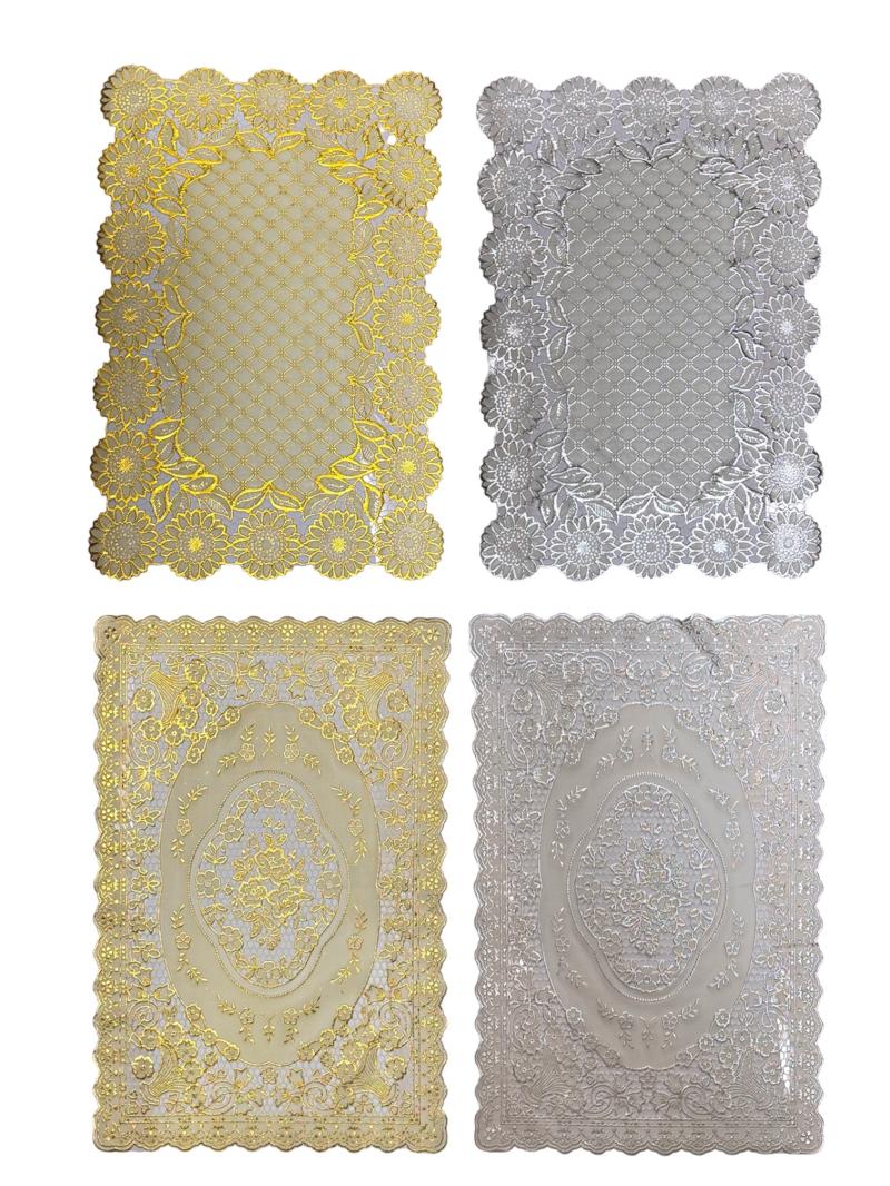 NAPPERON SET DE TABLE RECTANGLE 30X45CM - PVC imitation dentelle