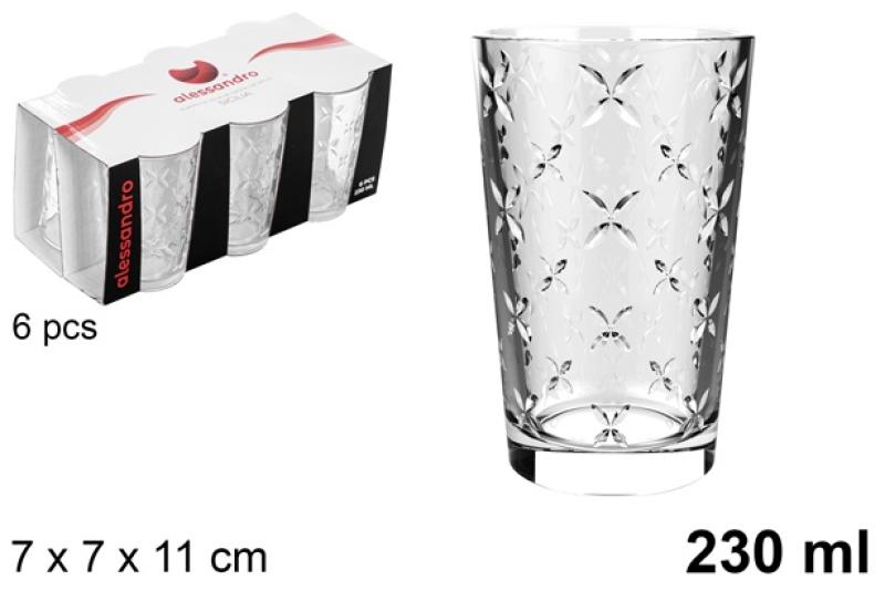 VERRE A EAU 230ML X6 SICILIA