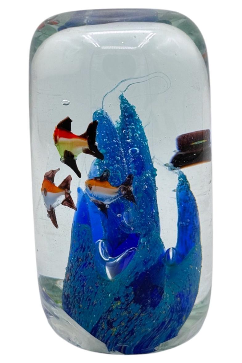 SUJET Verre Décoratif Poisson 11*6CM