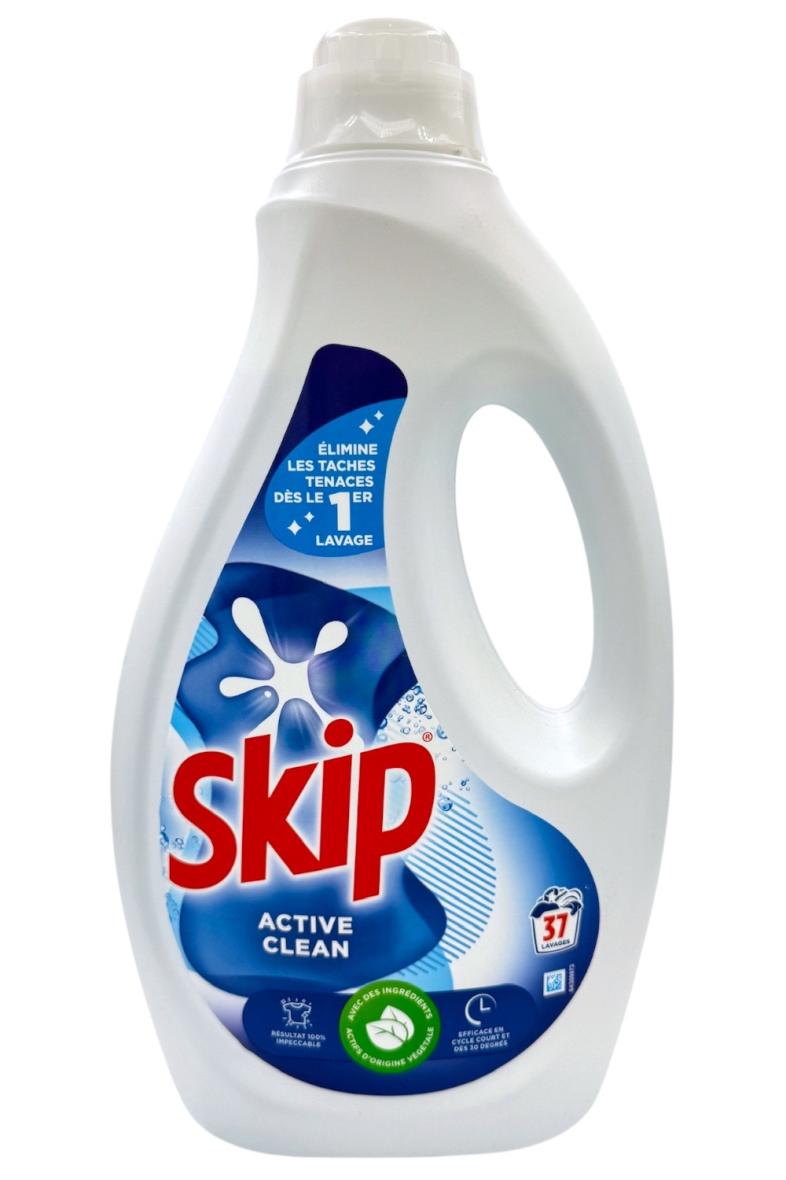 SKIP LESSIVE LIQUIDE 37D 1.665L Active Clean