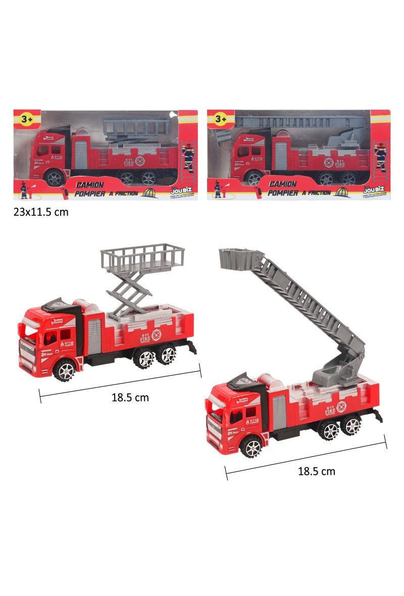 CAMION POMPIER FRICTION
