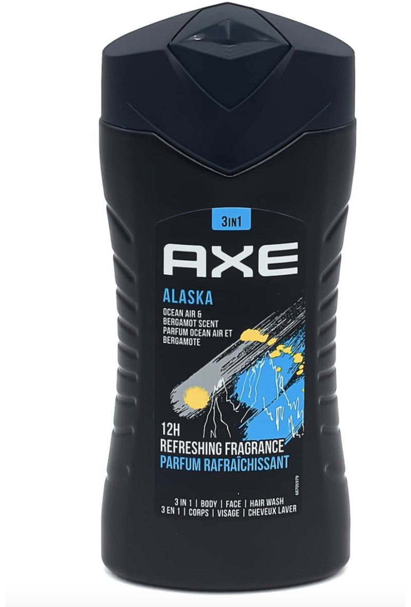AXE GEL DOUCHE 250ML Alaska 3en1