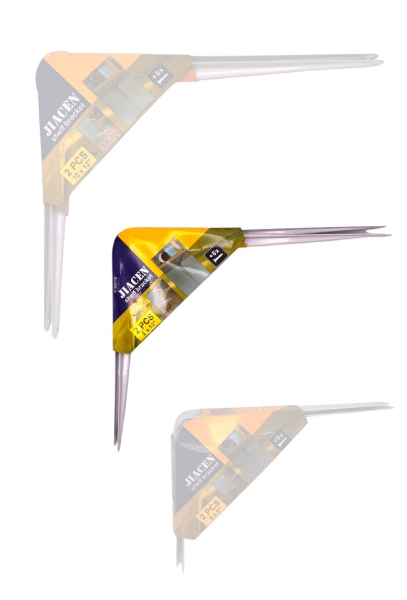 SUPPORT EQUERRE 8X10" 2PCS