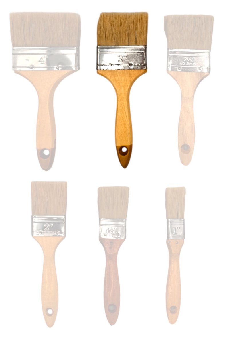 PINCEAU PLAT 3" 23CM