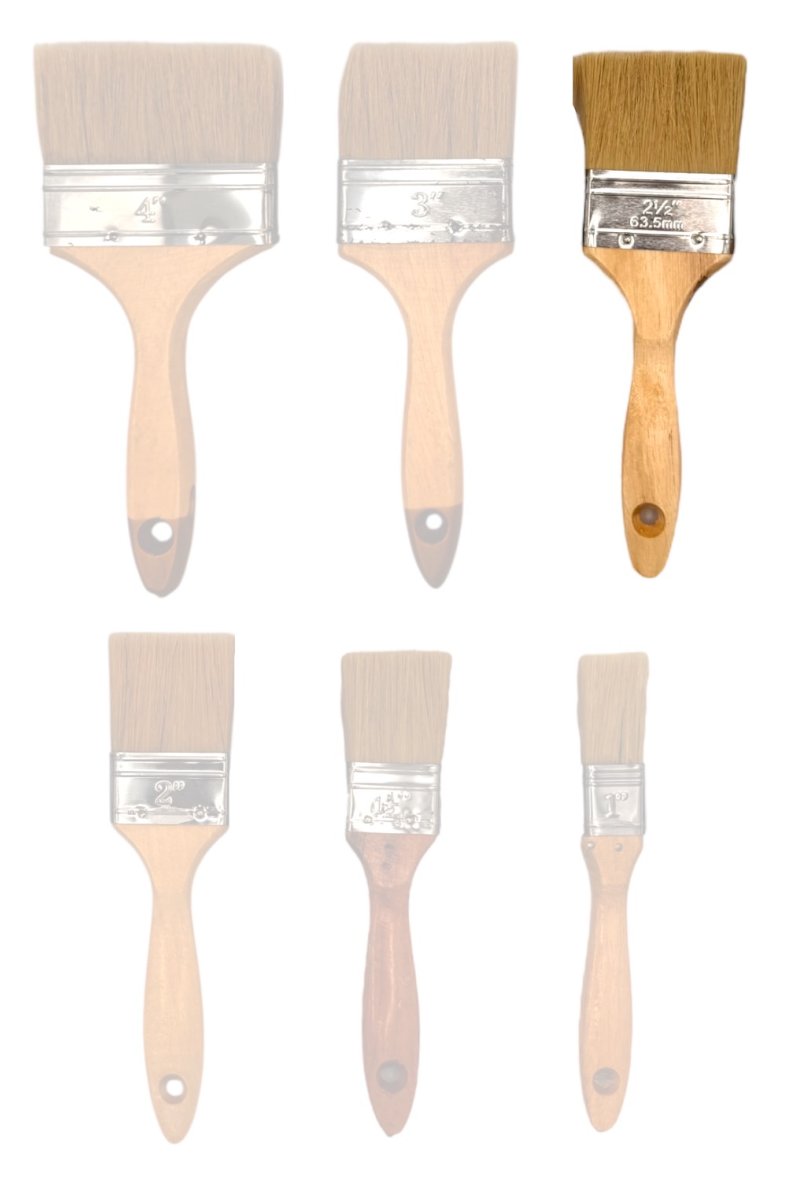 PINCEAU PLAT 2.5" 21CM