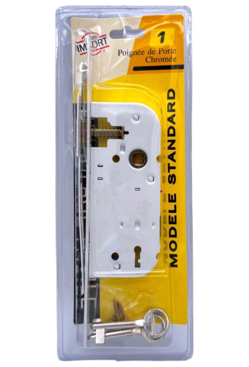 SERRURE DE PORTE ENCASTRE A CLE