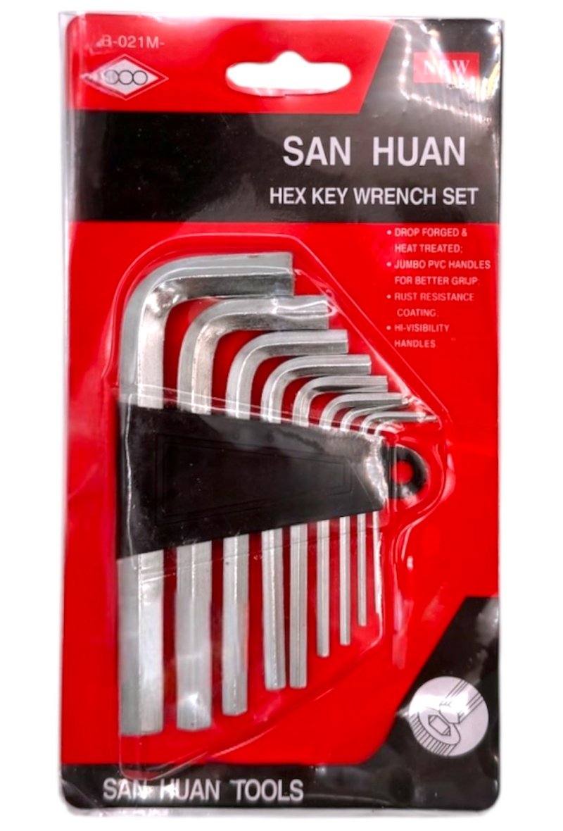 CLE ALLEN 5-11CM 9PCS