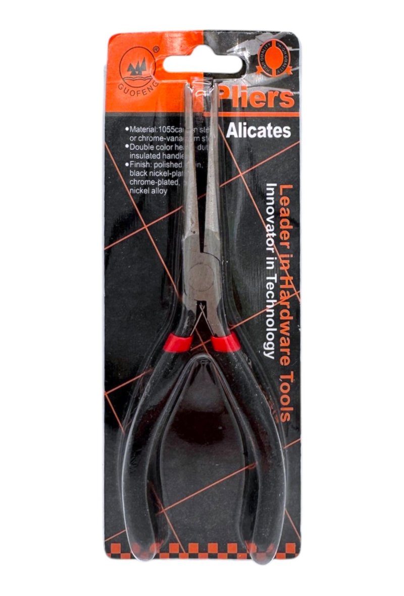 PINCE PRECISION  PLATE LONGUE