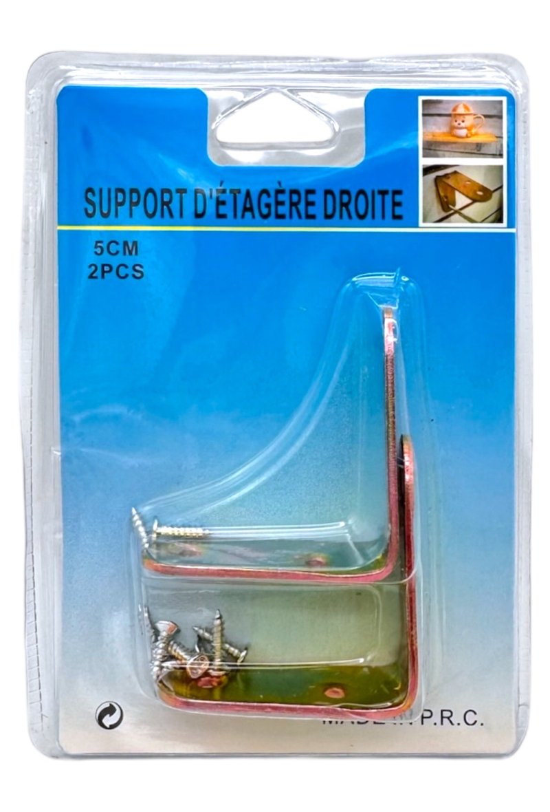 SUPPORT ETAGERE 5CM X2PCS