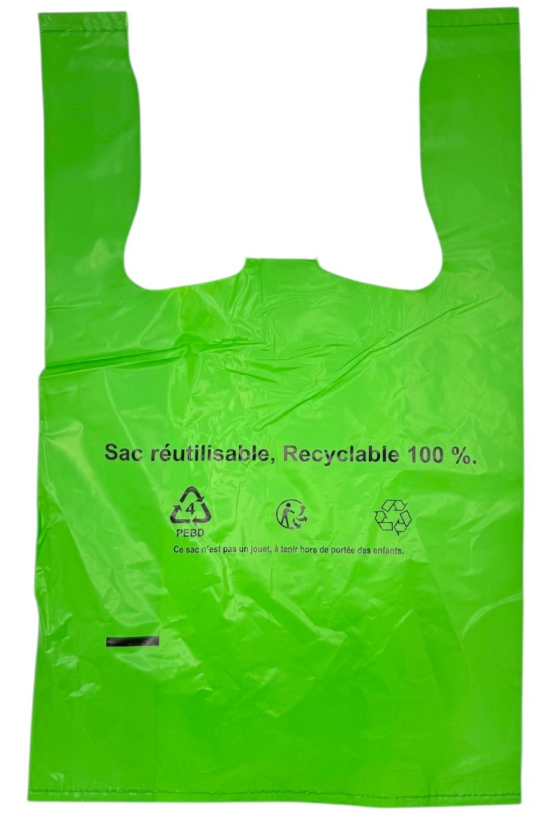 SAC BRETELLE REUTILISABLE 26X45 1000PCS