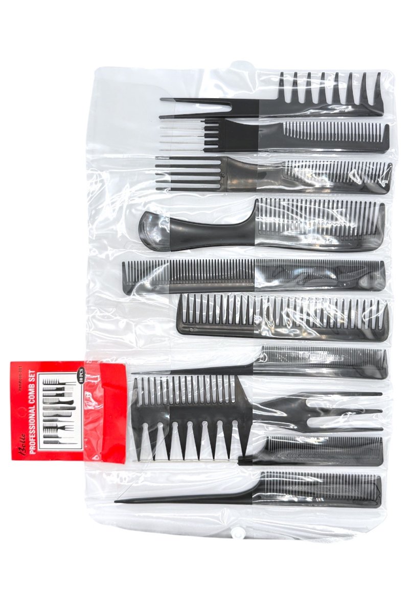 BLISTER DE 10 PEIGNE ASSORTIS (peigne x10)