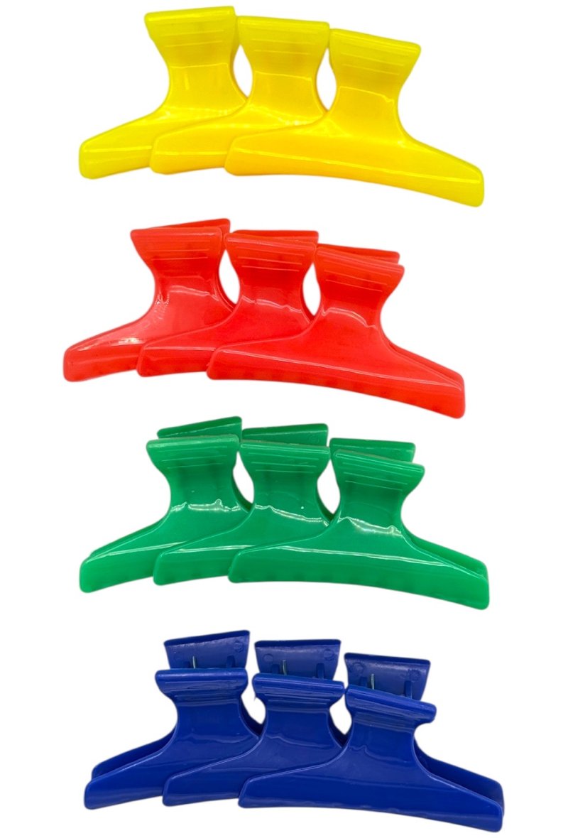 PINCE A CHEVEUX X12PCS N2 7.5CM